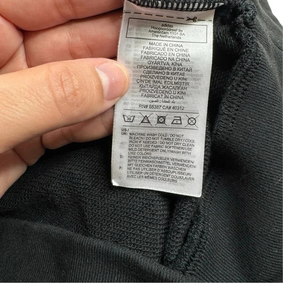 Adidas Originals Adicolor Shattered Trefoil Oversized Hooded Sweatshirt - Picture 7 of 11